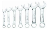 3/8" - 3/4" Stubby Combination Wrench Set, 7PCS, 12 Point. Williams JHW11030. Fixed Price $60.00.