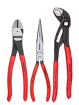Knipex 3PC Set Cobra Diagonal Cutter Snipe Long Nose 002008US2. Fixed Price $106.07.