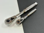 Kobalt Tools Usa (nos) 2PC Chrome Ratchet Set, 1/4" & 3/8" Drive - 22315, 22316. Fixed Price $89.99.