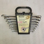 Vintage Stanley 85-745 Wrench Set Sae Ratcheting Open End Design. Fixed Price $14.99.