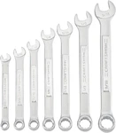 7-PIECE Sae Set With Tool Pouch Chrome Finish Combination Wrenches. Fixed Price $55.99.