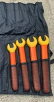 Cementex 1000V Insulated Open End Wrench Set 4 Pc Lg Oew 13/16, 7/8, 15/16, 1". Fixed Price $175.00.