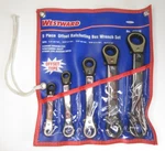 Westward 5 Piece Sae Offset Ratcheting Wrench & Pouch. Fixed Price $18.00.