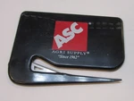 Vintage 2000'S Asc Supply Agriculture Advertising Black Red Letter Opener. Fixed Price $20.00.