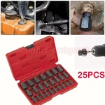 Multi-spline Screw Extractor Set Hex Head Bit Socket Wrench Bolt Remover 25PCS. Fixed Price $24.79.