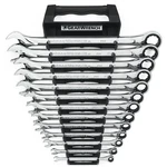 Gearwrench 13 Piece 72-TOOTH 12 Point Xl Ratcheting Combination Sae Set. Fixed Price $323.27.