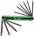 Titan 12710 Tamper Proof Star Key Set. Fixed Price $15.04.