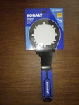 Kobalt Soft-grip Sink Drain Wrench #2146947 4-TAB 6-TAB 8-TAB Lock Nuts. Fixed Price $18.00.