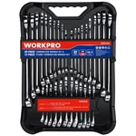 Workpro 32PC Sae&metric Combination Set 12 Pt Regular Wrenches W/tray. Fixed Price $35.69.