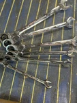 Craftsman 6PC Elbow Ratcheting Wrench Set Sae. Fixed Price $199.99.