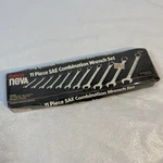 Vintage Easco Nova 11PC Sae Combination Wrench Set 897111 Nos Taiwan Kd Tools. Fixed Price $149.76.