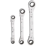 Klein Tools 68244 Fully Reversible Ratcheting Offset Box Wrench Set, 3-PIECE. Fixed Price $53.80.