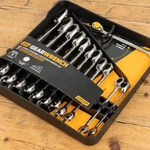 Gearwrench Metric Reversible Ratchet Combination Spanner Set 8-19MM 9620N. Fixed Price $96.47.