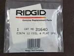 Ridgid 12" Pipe Wrench Coil & Spring, No. 31640, E2674. Fixed Price $10.00.