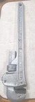 Frontier Bronze Corporation 18" Aluminum Pipe Wrench Niagara Falls N.y. Usa Made. Fixed Price $49.90.