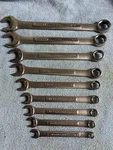 Craftsman Usa 947236 6PT Combination 9PC Sae Wrench Set 1/4-11/16" Rare. Fixed Price $169.99.