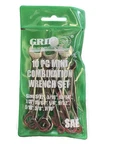 Grip 10PC Sae Mini Combination Wrenches Set Standard 6PT 12PT Tools 89102. Fixed Price $14.71.