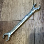 Stanley Double End Flare Nut Line Wrench 1/2 X 9/16 Made Usa Full Chrome. Fixed Price $12.99.