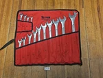 Titan Tools 17329 14 Pc Sae Raised Panel Wrench Set W/ Pouch. Fixed Price $44.99.