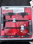 Sears Craftsman Nos 7PC Metric Through Handle Hex Key Set 46384. Fixed Price $69.95.