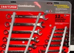 Sears Craftsman Usa 12PC Metric Combination Wrench Set 47047 12PT 7MM-18MM. Fixed Price $119.00.