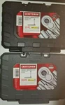 2X Craftsman 10 Pc Socket Wrench Set 34554 34553 , Metric + Inch. Fixed Price $58.85.