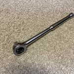 Stanley 1/2" Drive Ratchet 85-892 Cr-v, 10" Thumbwheel Quick Release. Fixed Price $9.00.