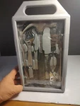 Mixed House Hold Tool Kit. Hammer Crescent Wrench Screw Drivers Pliers. Fixed Price $15.50.