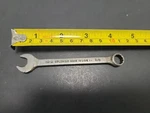 Plomb 3/8" Combination Wrench Point Sae 1212 Usa Open Ring Spanner. Fixed Price $12.95.