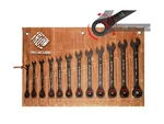 Reversible Ratcheting Wrench Set: 12-PIECE Metric 8-19MM Tough Bl... Fast Ship. Fixed Price $75.53.