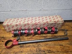 Nos Reed Removable Drop In Head Hand Pipe Threader Ratchet Set On Wire Dies. Fixed Price $249.99.