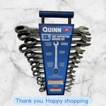 Quinn (58934) Sae 13 Piece 100T Ratcheting Wrench Set Item Brand New Ship. Fixed Price $60.00.