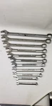 Vintage Sears Craftsman 12 Piece Standard Wrench Set Missing 3/8.. Fixed Price $42.99.