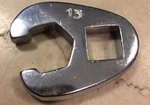 Pittsburgh 3/8 In. Metric Crowfoot Flare Nut Wrench 13MM. Fixed Price $7.99.