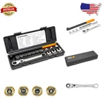 Professional 15 Pc Serpentine Belt Tool Kit Locking Flex Head Alloy Steel. Fixed Price $133.99.