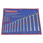 Westward 4PL92 Combo Wrench Set, Satin, 1/4-1-1/4 17PC. Fixed Price $138.47.
