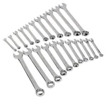 Performance Tool W1069 22-PIECE Sae Combination Metric Wrench Set With Rack. Fixed Price $55.76.