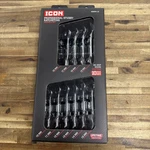 Icon Professional Stubby Ratcheting Metric Wrench Set WRSTM-10 New. Fixed Price $79.95.