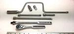 Craftsman 3/8 Usa 43784 Ratchet 44363 Breaker Bar 44271 Speed Handle -v- Lot. Fixed Price $99.95.