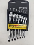Stanley 7PC Stubby Combination Wrench Set Standard Sae 85-748 Vintage 3/4"-3/8". Fixed Price $24.99.