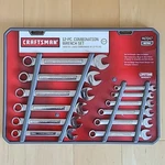 Craftsman 12PC Metric 7MM - 18MM 12PT Combination Wrench Set Brand New. Fixed Price $59.99.