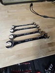 Matco Tools Flare Nut Set 4PC Sae Line Wrenches Usa. Fixed Price $55.99.