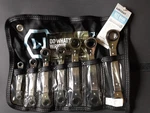 Wright 9446 Pc Reverse Ratcheting Box Wrench -6 & 12 Pt Offset 7MM-21MM Usa. Fixed Price $169.50.