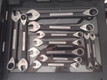 Craftsman 11 8-17MM Sae Black Universal Spline Combination Wrench Set No 18MM. Fixed Price $69.99.