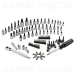 New Nos Sears Craftsman Tools 105 Piece 1/4 3/8 1/2 Dr Hex Torx Bit Socket Set. Fixed Price $249.95.
