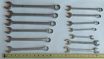 Proto Challenger Set Combination Wrench 12 Point Lot + Open End - 13 Items.. Fixed Price $130.00.