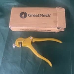 Greatneck SS7 Set Tool, Adjusts Teeth On Hand Saws, 5 11 1-PACK, Yellow. Fixed Price $19.95.