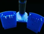**2 Pack** Blue Kobalt 24V Battery Slot Tool Holder Mount. Fixed Price $7.00.