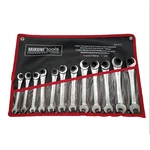 12PCS 8MM-19MM Gears Ring Tubing Ratchet Combination Wrenches Set Oil Spa. Fixed Price $246.14.