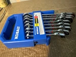 *new* Kobalt 2884740 Sae Piece Pro 90 Flex Ratcheting Combination Wrench Set. Fixed Price $59.99.